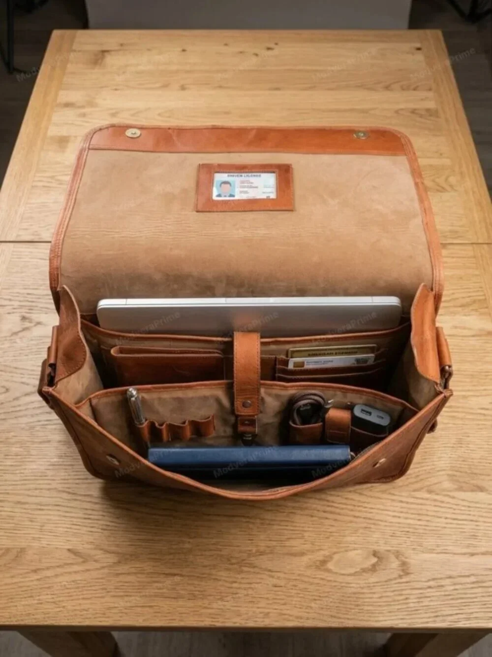 Berliner Ghent Real Leather Crossbody Messenger Bag, Design in Germany UNISEX